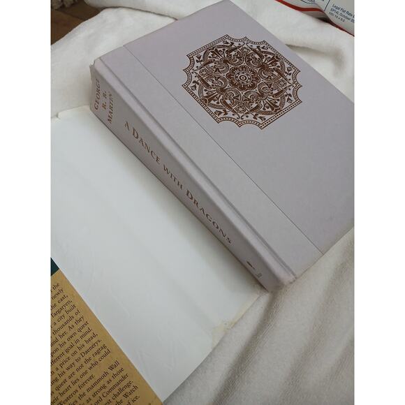 A Dance with Dragons George R.R. Martin 2011 First Edition Hardcover Dust Jacket - Picture 8 of 16